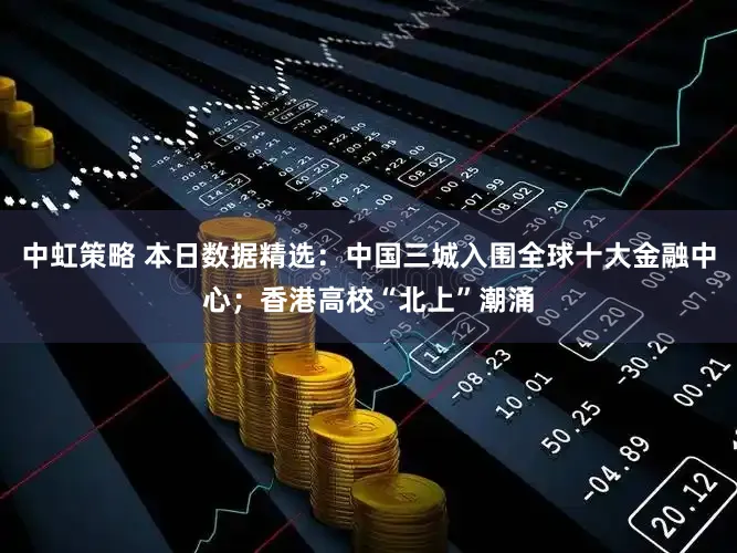 中虹策略 本日数据精选:中国三城入围全球十大金融中心;香港高校“北上”潮涌