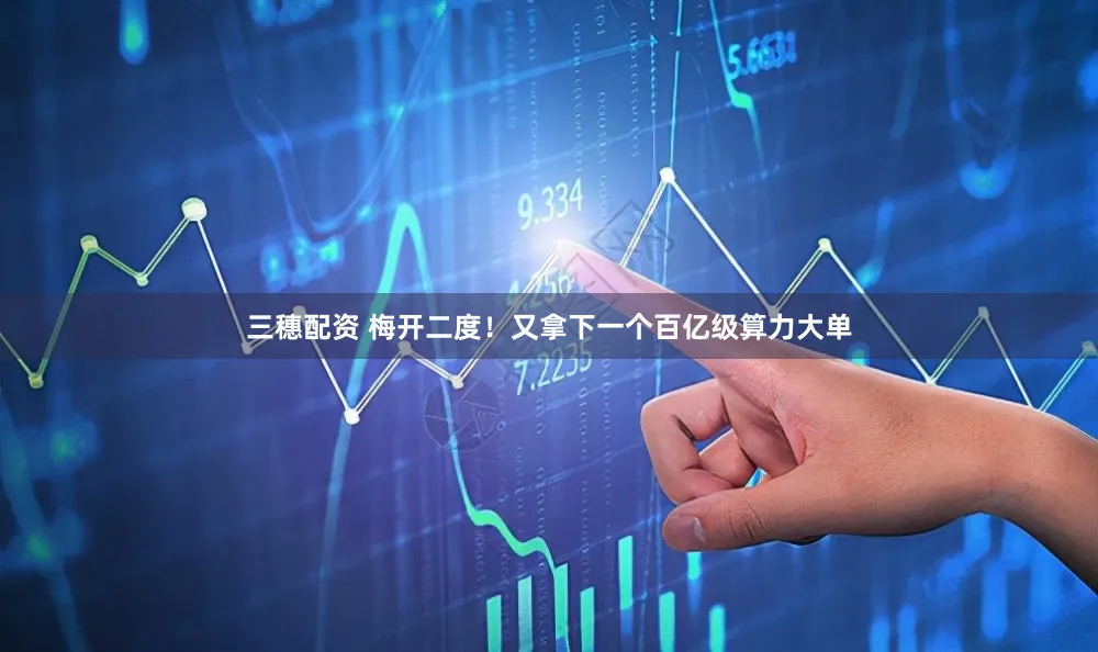 三穗配资 梅开二度！又拿下一个百亿级算力大单